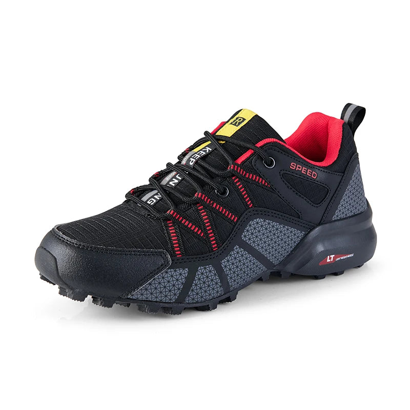 Waterproof Hiking Shoes Men‘s Outdoor Trekking Sneakers Mountain Climbing Camping Trainers Hunting Tactical Boots Bike Shoe Male